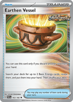 Earthen Vessel 163/182 Paradox Rift Pokemon TCG Playset Playable NM PAR - Image 1