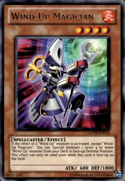 Wind-Up Magician - Rare GENF-EN014 - LP - YuGiOh - Image 1
