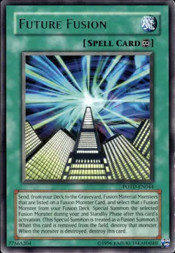 Future Fusion - Rare POTD-EN044 - MP - YuGiOh - Image 1