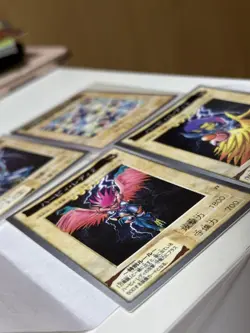 YuGiOh Harpy Lady 1 2 3 Kaleidoscope Rare Bandai 1998 Light - Image 3