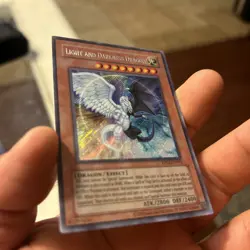 Light and Darkness Dragon (RP02-EN095) YuGiOh! RetroPack2 Secret Rare Holo Bleed - Image 4
