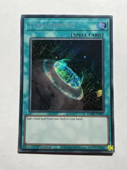 Yugioh Terraforming BLMR-EN087 Secret Rare 1st Ed NM - Image 1
