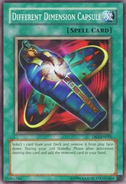Different Dimension Capsule DR1-EN031 COMMON Yugioh TCG Card - Image 1
