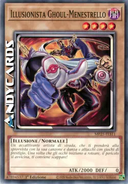 ILLUSIONISTA GHOUL-MENESTRELLO • Comune • MP25 IT311 • 1Ed • Yugioh! • ANDYCARDS - Image 1