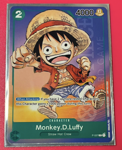 Monkey.D.Luffy (Anime Expo 2023) P-037 One Piece Promotion Cards Regular - Image 1