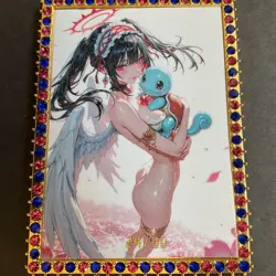 Goddess Story Metal Card #24/30! Waifu Sweetheart Baby - Serial Number Kurumi - Image 1