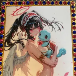 Goddess Story Metal Card #24/30! Waifu Sweetheart Baby - Serial Number Kurumi - Image 2