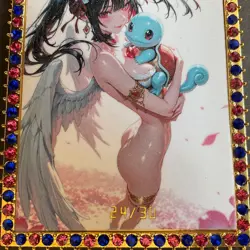 Goddess Story Metal Card #24/30! Waifu Sweetheart Baby - Serial Number Kurumi - Image 3