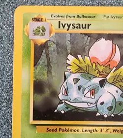 IVYSAUR - 30/102 - Base Set - Pokemon Card - LP - Image 4