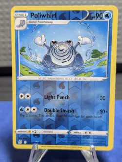 Pokemon TCG Poliwhirl 031/196 Uncommon Reverse Holo Card Lightly Played - Image 1
