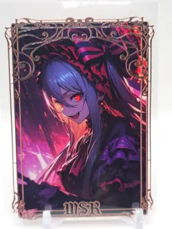 Goddess Story - Pink Metal Waifu Card - NUMBERED 002/100 - Image 1