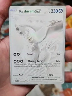 Pokemon White Flare Reshiram EX Card 173/086 Mint Condition, Ungraded - Image 1