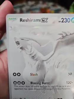 Pokemon White Flare Reshiram EX Card 173/086 Mint Condition, Ungraded - Image 2