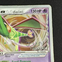 Flygon ex Delta Species 92/101 Dragon Frontiers World Championships 2007 Card - Image 5