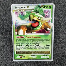 Torterra LV X DP09 Pokemon Promo Card Diamond and Pearl Holo - Image 1