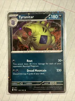 Tyranitar - (Cosmo Foil) Promo Miscellaneous Cards & Products 135/193 NM - Image 1