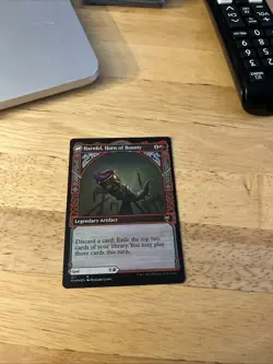 Birgi, God Of Storytelling Showcase Foil Near Mint Condition - Image 2