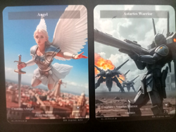 Angel (Flying, Vigilance) / Astartes Warrior Token EDH Tokens MTG Magic TG - Image 1