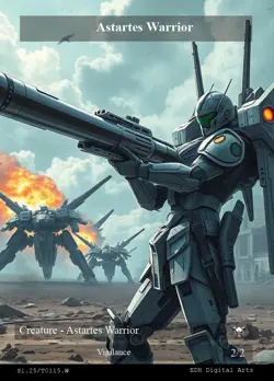 Angel (Flying, Vigilance) / Astartes Warrior Token EDH Tokens MTG Magic TG - Image 3