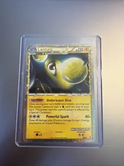 2010 Pokemon Unleashed Lanturn #86/95 Prime Holo Ultra Rare - Image 1