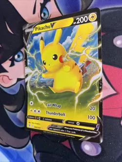 Pokemon TCG Pikachu V 086/264 Fusion Strike Holo Ultra Rare NM - Image 3