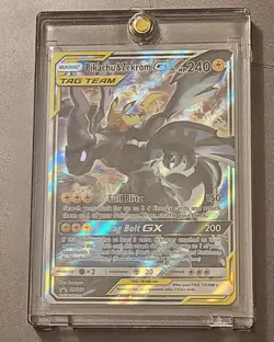Pokemon TCG SUN AND MOON Pikachu & Zekrom GX SM168 Holo Promo - Image 2