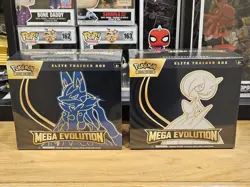 Pokemon TCG Mega Evolution Elite Trainer Box ETB Set of 2 New Sealed - Image 1