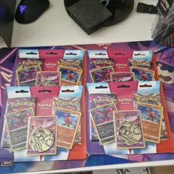 4x Pokemon TCG Enhanced Blister 2-Pack Booster - NEW AND SEALED - FREE SHIPPING - Image 1