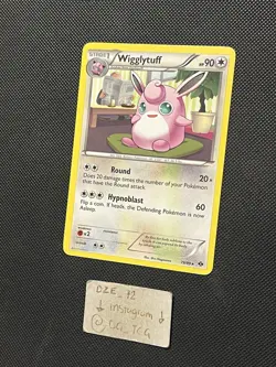 Pokemon B&W Next Destinies - Wigglytuff - Non Holo Rare - 79/99 - NM - Image 4