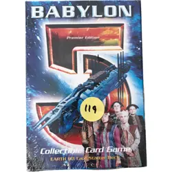 $38.99 Babylon 5 Premiere Collectible Card Game Earth Starter 60 Card Deck NWT - Image 1