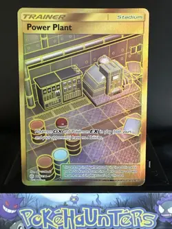 Pokemon Card Power Plant 269/236 Secret Rare Cosmic Eclipse Played - Image 1