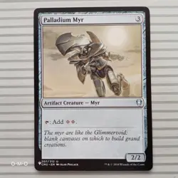 Magic: the Gathering Card - Mystery Booster ~ Uncommon ~ Palladium Myr - Image 1