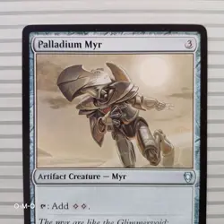 Magic: the Gathering Card - Mystery Booster ~ Uncommon ~ Palladium Myr - Image 2