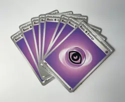 2023 Pokemon TCG 8X Basic Psychic Energy Cards - Image 1