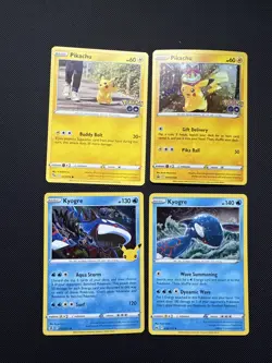 Pokemon Card Lot Swsh Promo Pikachu Pokemon Go & Holo Rares NM - Image 1