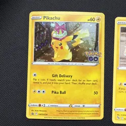 Pokemon Card Lot Swsh Promo Pikachu Pokemon Go & Holo Rares NM - Image 3