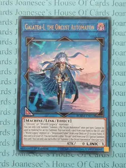 BLMM-EN052 Galatea-I, the Orcust Automaton Ultra Rare Yu-Gi-Oh Card 1st New - Image 1