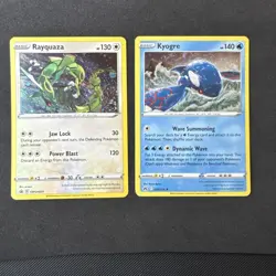 Rayquaza SWSH029 SWSH: Sword & Shield Promo Cards Kyogre Holo Pokemon Swirl !!! - Image 1