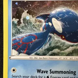 Rayquaza SWSH029 SWSH: Sword & Shield Promo Cards Kyogre Holo Pokemon Swirl !!! - Image 2
