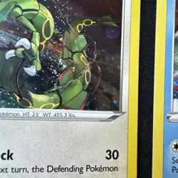 Rayquaza SWSH029 SWSH: Sword & Shield Promo Cards Kyogre Holo Pokemon Swirl !!! - Image 3