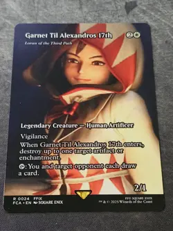 Garnet Til Alexandros 17th - Loran of the Third Path Showcase MTG Final Fantasy - Image 1