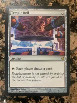 MTG Temple Bell x1 Commander 2013 NM, Magic the Gathering - Image 1