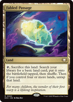 Fabled Passage - 60 - Commander: Edge of Eternities- Near Mint - MTG - Image 1
