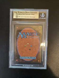 1996 Magic The Gathering MTG Alliances: Lake of the Dead BGS 9 MINT - Image 2