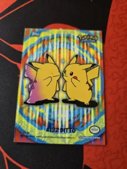 Topps 2000 Pokemon TV Animation Series Ditto (Pikachu) #132 - Image 1