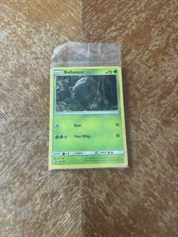 SEALED Pokemon Sun And Moon Black Star Promo BULBASAUR SM198 Holo 2019 MINT - Image 1