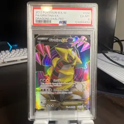 Giratina EX Dragons Exalted Full Art 124/124 PSA 6 Pokemon Black & White - Image 1