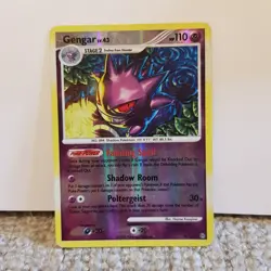Gengar 18/100 Pokemon Card | Stormfront Set D&P | Reverse Holo Rare TCG 2008 - Image 1