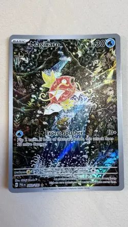 Pokemon Magikarp 203/193 Paldea Evolved Illustration Rare IR Near Mint NM - Image 2