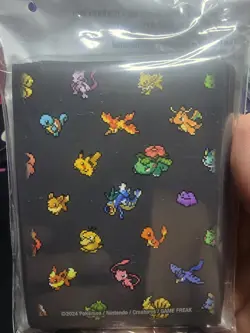 2024 Pokemon Center Pokemon Pixels Card Sleeves TCG (65 Sleeves) Brand New - Image 3